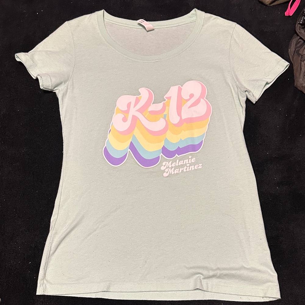 Rare Melanie Martinez Retro Mint Pastel K-12 T-shirt 2020 Concert
